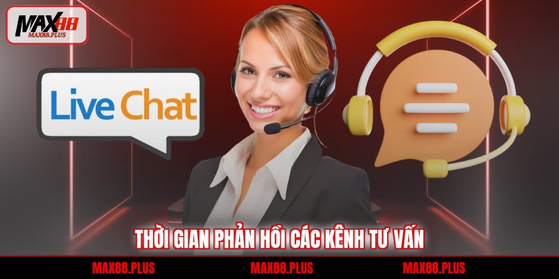 Liên Hệ 3 Thời gian phản hồi các kênh tư vấn